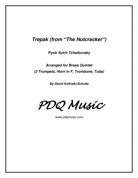 Trepak - Russian Dance from The Nutcracker (arr. David Kolinski-Schultz)