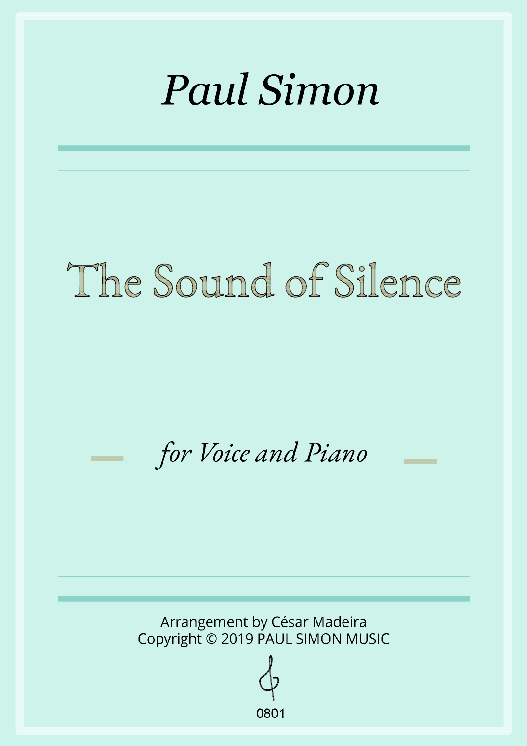The Sound Of Silence (arr. César Madeira)