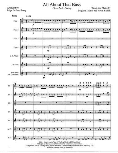 All About That Bass (arr. Paige Dashner Long)
