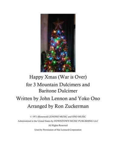 Happy Xmas (War Is Over) (arr. Ron Zuckerman)