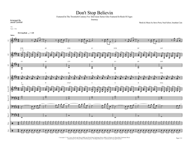 Don't Stop Believin' (arr. Jacob Thomas Cantrell)