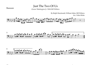 Just The Two Of Us (arr. Fabio Britto)