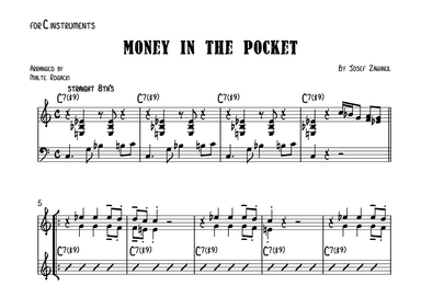 Money In The Pocket (arr. Malte Rogacki)