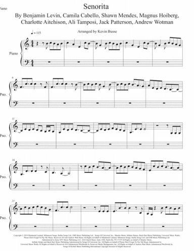 Senorita (arr. Kevin Busse)