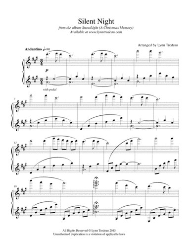 Silent Night (arr. Lynn Tredeau)