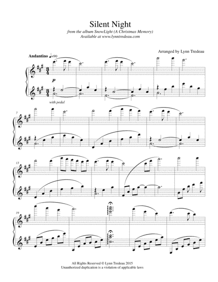 Silent Night (arr. Lynn Tredeau)