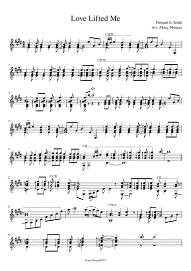 Love Lifted Me (arr. Aking Mongza)