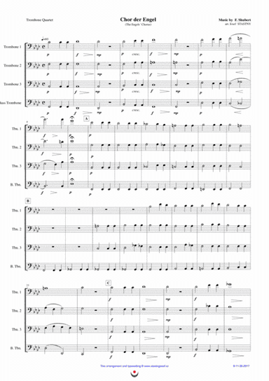 Chor der Engel (The Engels´ Chorus) (arr. Josef STASTNY)