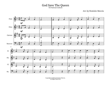 God Save The Queen (arr. Dominic Meccia)