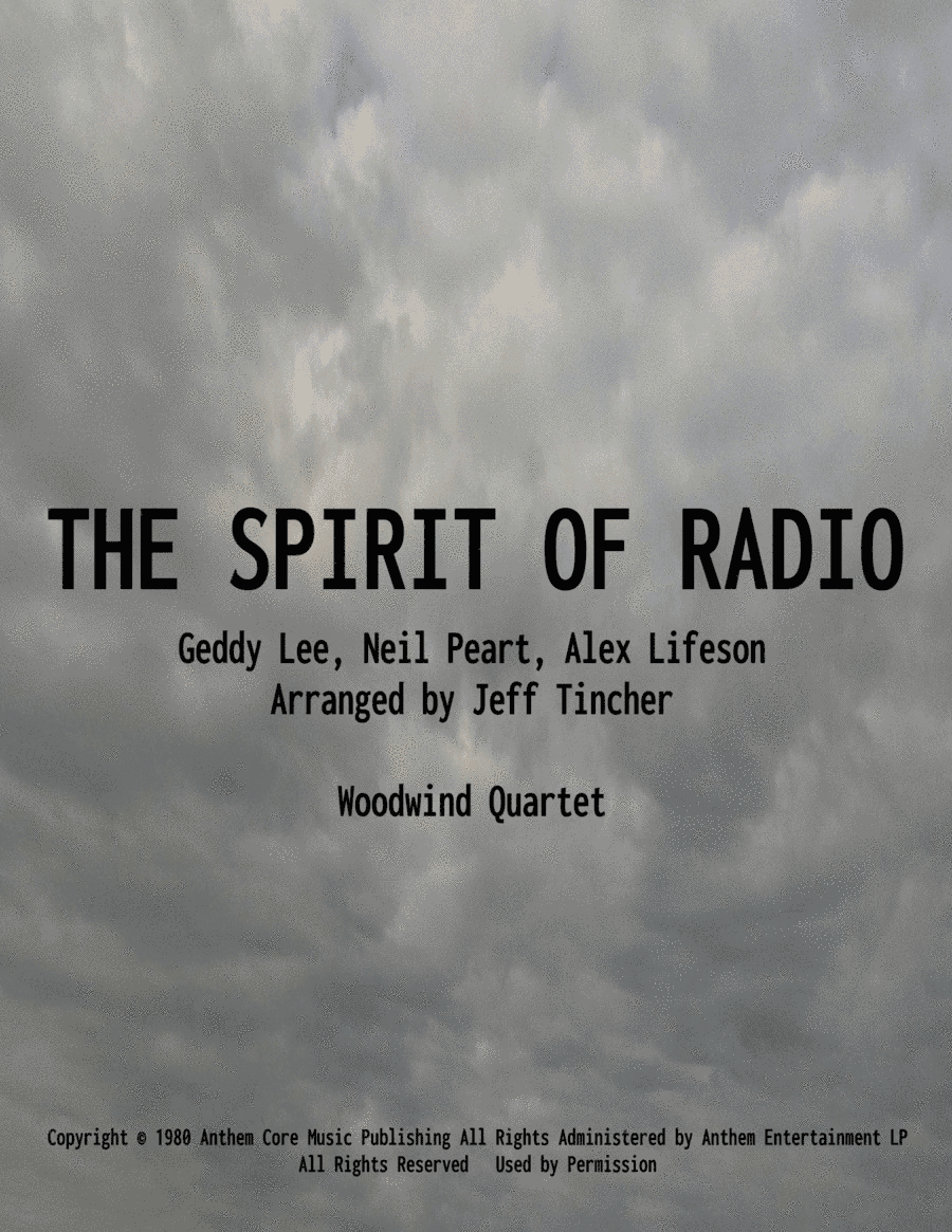 The Spirit Of Radio (arr. Jeff Tincher)