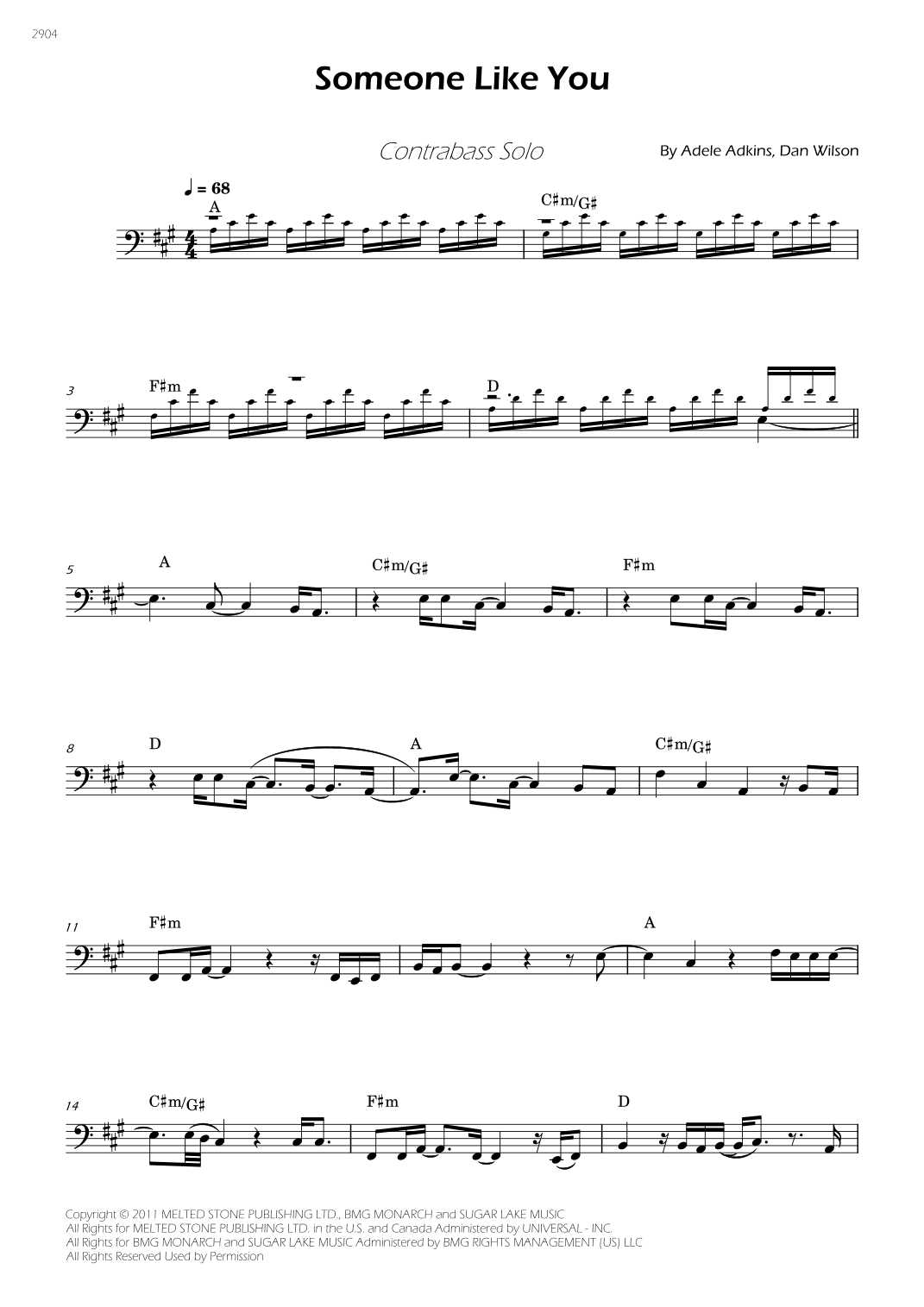 Someone Like You (arr. César Madeira)