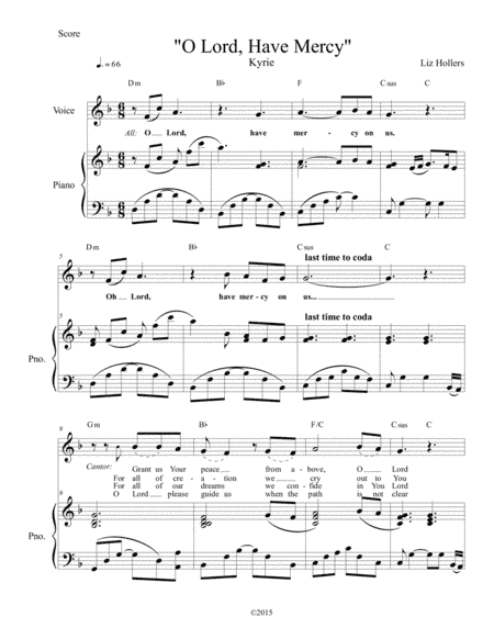 O Lord, have Mercy (Kyrie)