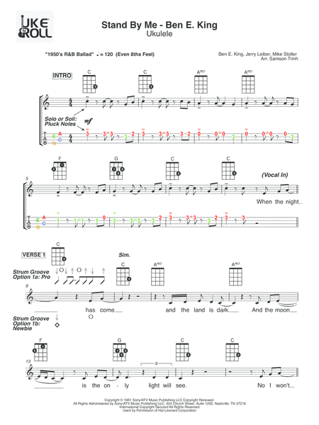 Stand By Me (arr. Samson Trinh)