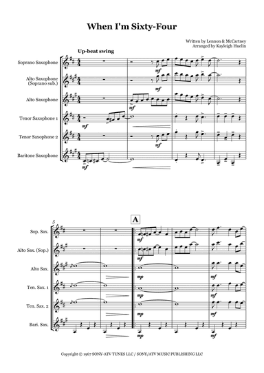When I'm Sixty-four (arr. Kayleigh Huelin)