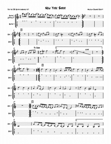 New York Sabor Guitar 3