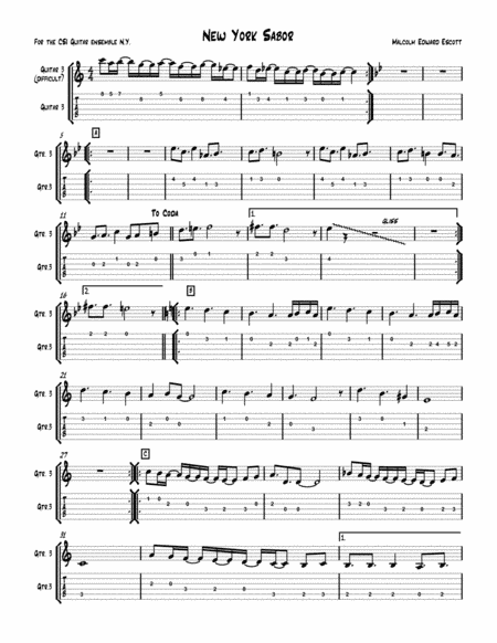 New York Sabor Guitar 3
