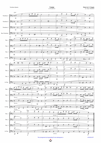 Largo (Chopin) (arr. Josef STASTNY)