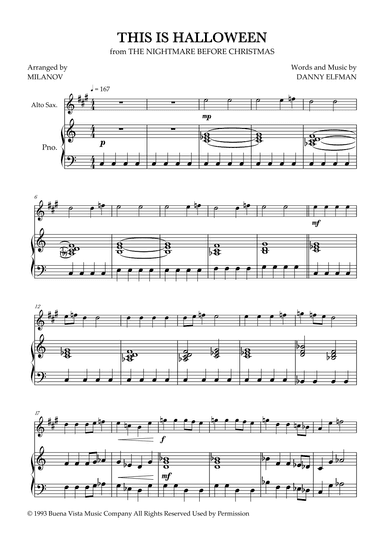 This Is Halloween (arr. Milanov)