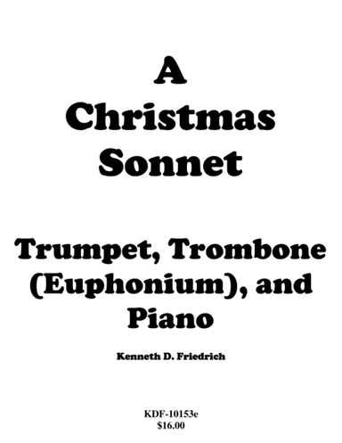 A Christmas Sonnet - Duet and Piano