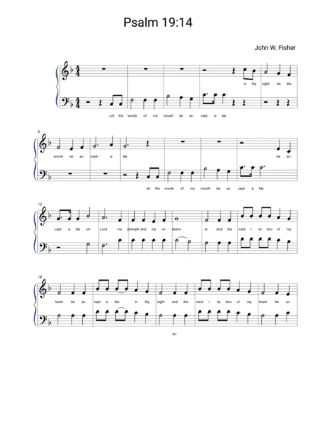 Psalm 19:14