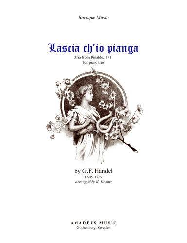 Aria - Lascia ch'io pianga for piano trio (arr. K. Krantz)