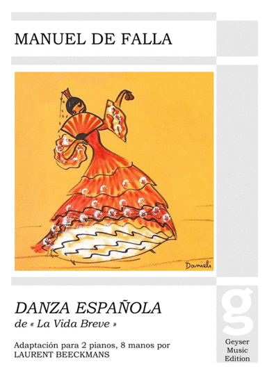 De Falla - Spanish Dance - 2 pianos 8 hands (arr. Laurent Beeckmans)
