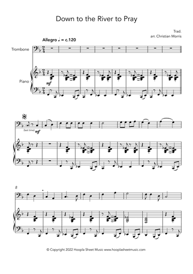 Down to the River to Pray (Rock Style) (arr. Christian Morris)