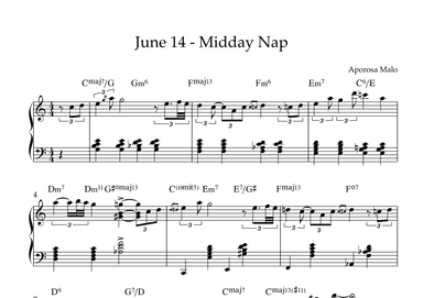 June 14 - Midday Nap