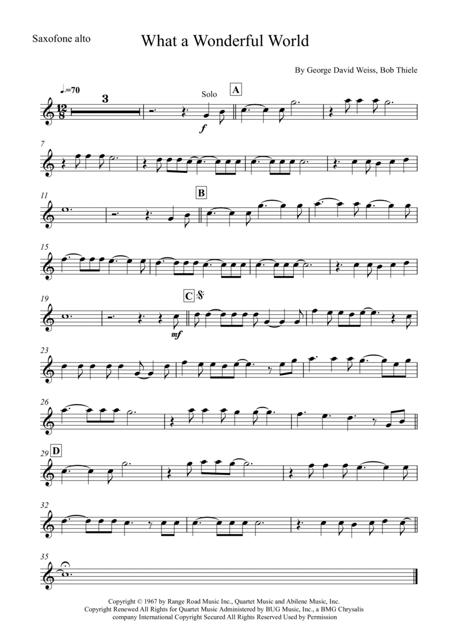 What A Wonderful World (arr. Vinicius Louzada)