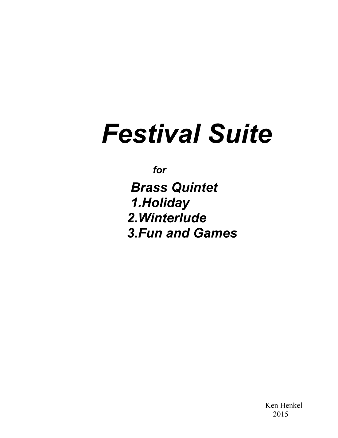 Festival Suite