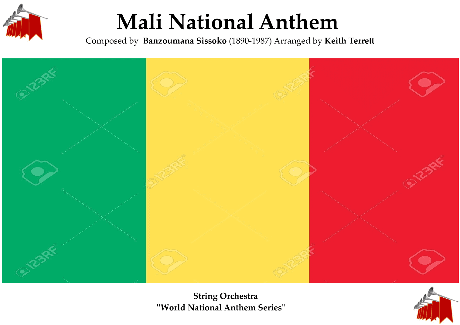 Mali National Anthem for String Orchestra (World National Anthem Series) (arr. Keith Terrett)
