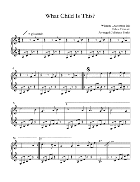 What Child Is This (arr. JulieAnn Smith)