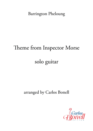 Inspector Morse (arr. Carlos Bonell)