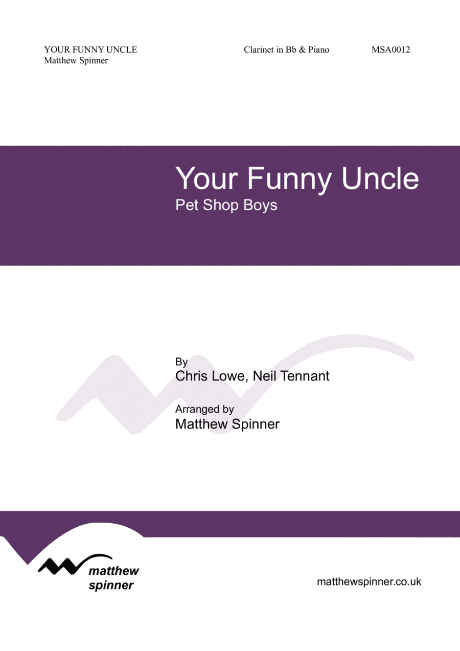 Your Funny Uncle (arr. Matthew Spinner)