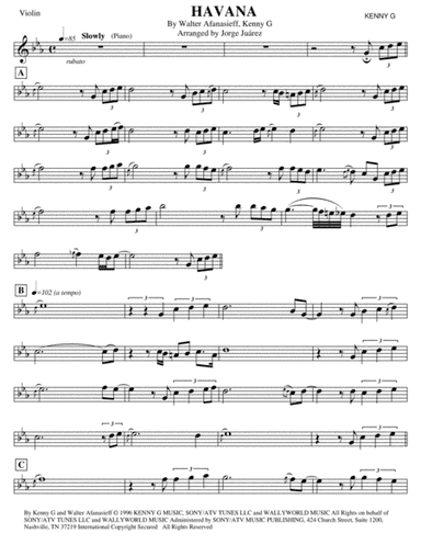 Havana (arr. Jorge Juárez)
