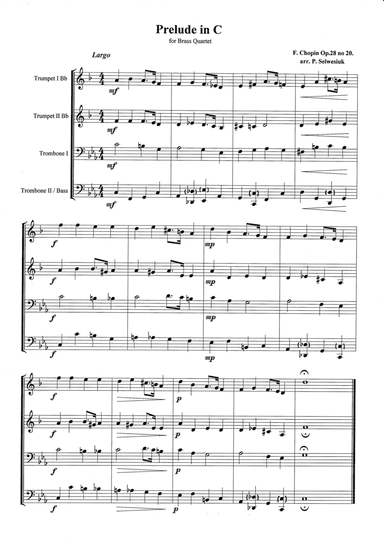 Prelude in C Minor (arr. P. Selwesiuk)
