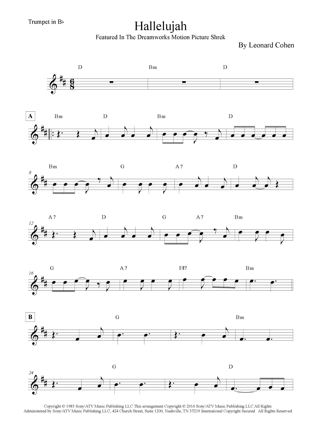 Hallelujah (arr. Leo Silva)