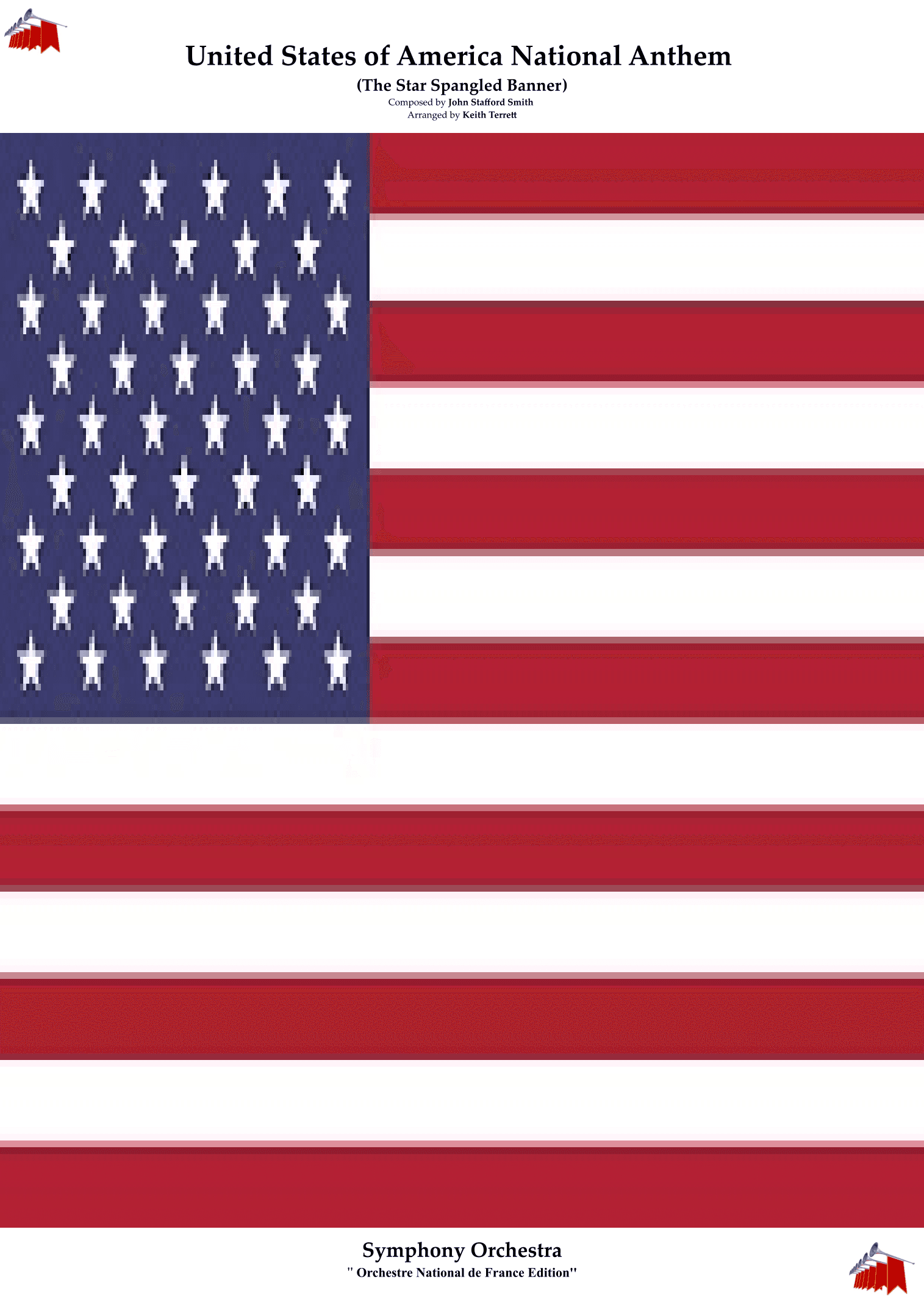 United States of America National Anthem (Orchestre national d'Île-de-France Edition) (arr. Keith Terrett)