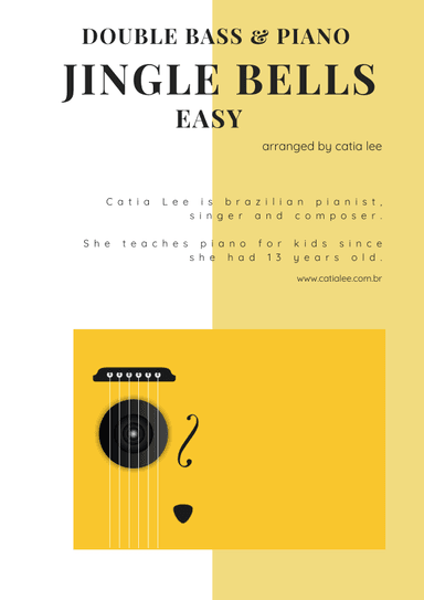 Jingle Bells - Duet for Double Bass & Piano (arr. Catia Lee)