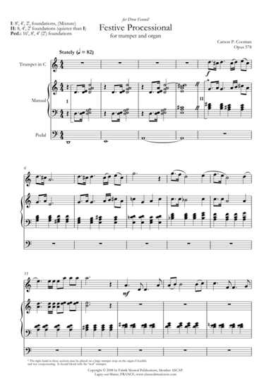 Carson Cooman - Festive Processional