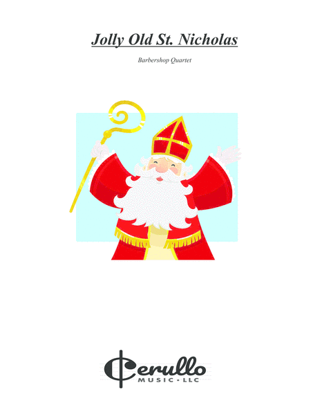 Jolly Old Saint Nicholas (TTBB) (arr. Corey Cerullo)