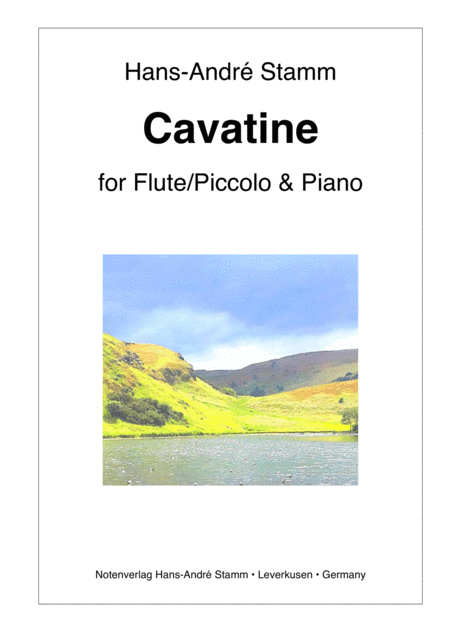 Cavatine for Flute and Piano