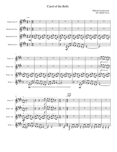 Carol of the Bells (arr. Quinn Levy)