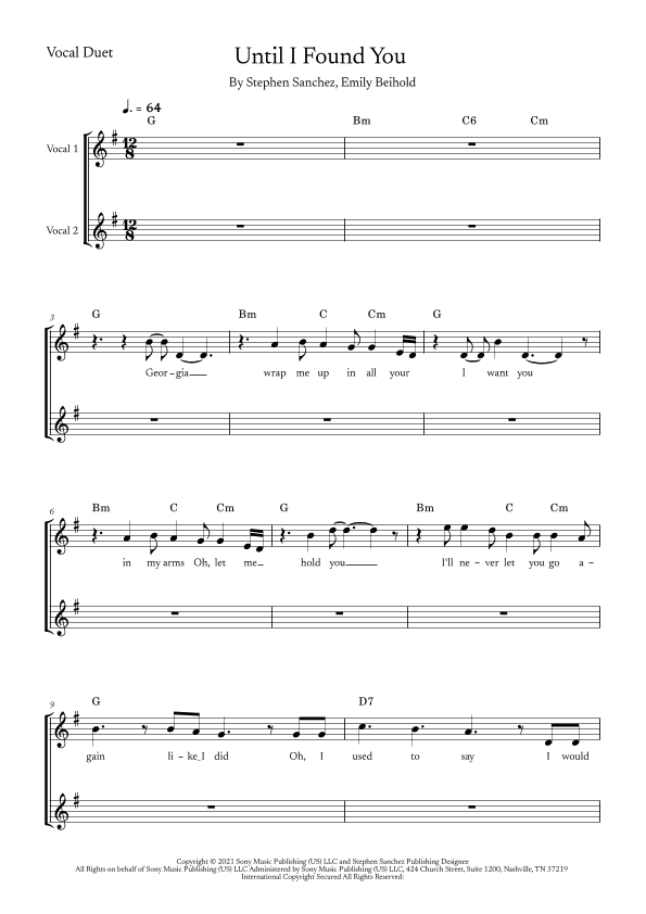 Until I Found You (arr. Marcony Carvalho)