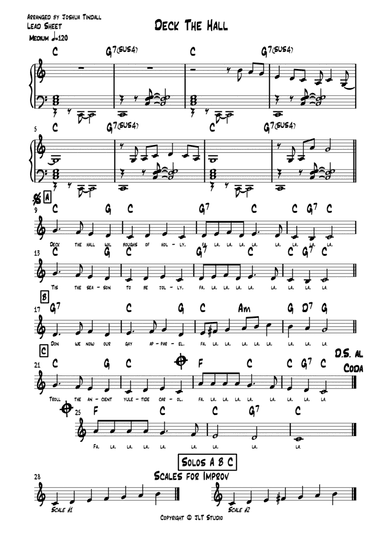 Deck The Halls (arr. Joshua Tindall)