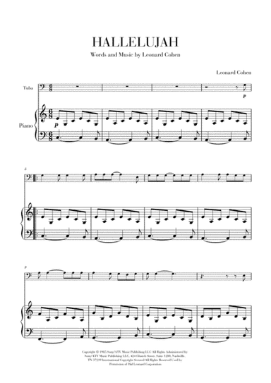 Hallelujah (arr. Cadenza Editions)