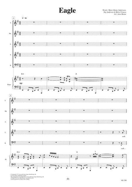 Eagle (arr. Jetse Bremer)