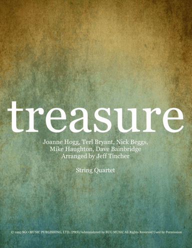 Treasure (arr. Jeff Tincher)