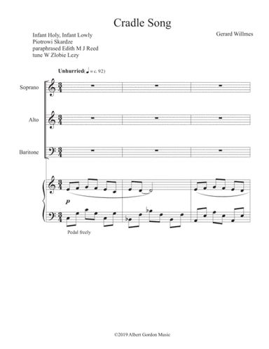 Cradle Song (arr. Gerard Willmes)