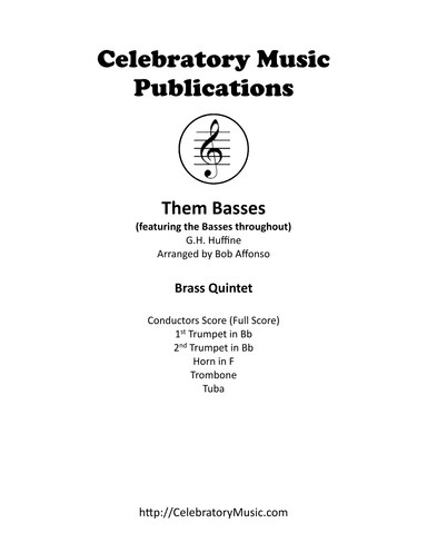 Them Basses (arr. Bob Affonso)
